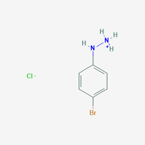 molecular formula C6H8BrClN2 B155832 4-Bromophenylhydrazine hydrochloride CAS No. 622-88-8