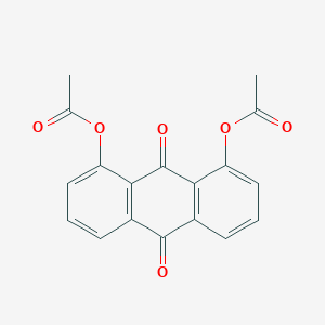molecular formula C18H12O6 B155834 1,8-Diacetoxyanthraquinone CAS No. 1963-82-2