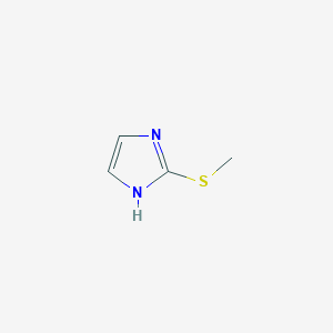 molecular formula C4H6N2S B155837 2-(Methylthio)imidazole CAS No. 7666-04-8