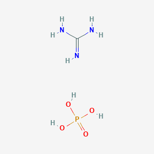 molecular formula CH8N3O4P B155843 Guanidine Phosphate CAS No. 1763-07-1