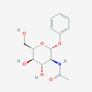 Phenyl 2-acetamido-2-deoxy-alpha-D-glucopyranoside
