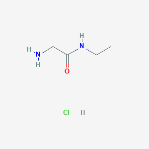 molecular formula C4H11ClN2O B155852 2-Amino-N-ethylacetamide hydrochloride CAS No. 26595-78-8