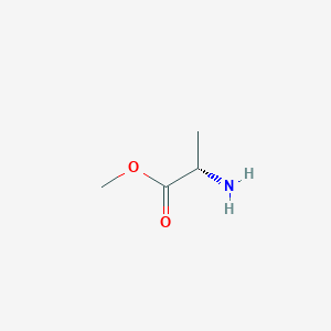 molecular formula C4H9NO2 B155853 Methyl L-alaninate CAS No. 10065-72-2