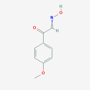 molecular formula C9H9NO3 B155861 2-Hydroxyimino-1-(4-methoxyphenyl)ethanone CAS No. 1823-76-3