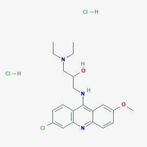 molecular formula C21H28Cl3N3O2 B155866 Acranil CAS No. 1684-42-0