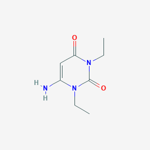molecular formula C8H13N3O2 B015587 6-Amino-1,3-diethylpyrimidine-2,4(1H,3H)-dione CAS No. 41740-15-2