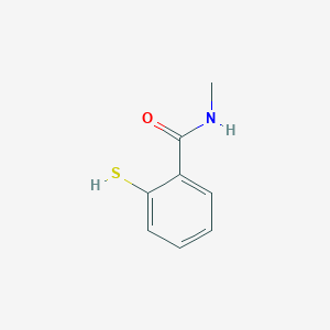 molecular formula C8H9NOS B155884 2-巯基-N-甲基苯甲酰胺 CAS No. 20054-45-9