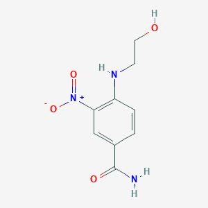 molecular formula C9H11N3O4 B155886 HC Yellow no. 15 CAS No. 138377-66-9