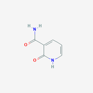 molecular formula C6H6N2O2 B155894 2-Hydroxypyridine-3-carboxamide CAS No. 10128-92-4