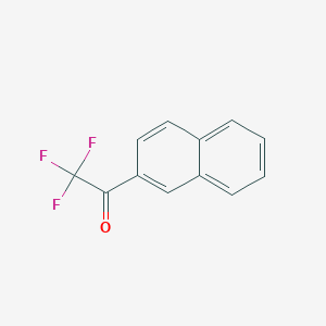 molecular formula C12H7F3O B155923 2-萘甲酰三氟甲基酮 CAS No. 1800-42-6