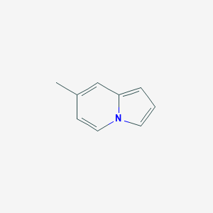 molecular formula C9H9N B155927 7-Methylindolizine CAS No. 1761-12-2