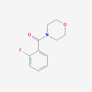 molecular formula C11H12FNO2 B155937 N-(2-氟苯甲酰基)吗啉 CAS No. 1978-64-9