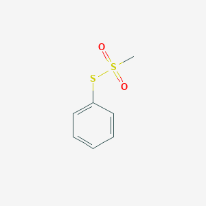 molecular formula C7H8O2S2 B015594 Phenylmethanethiosulfonate CAS No. 1197-26-8