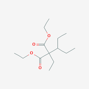 molecular formula C14H26O4 B155945 Malonic acid, ethyl(1-ethylpropyl)-, diethyl ester CAS No. 10203-59-5