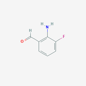 molecular formula C7H6FNO B155958 2-氨基-3-氟苯甲醛 CAS No. 854538-94-6