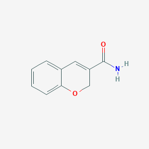molecular formula C10H9NO2 B155959 2H-chromene-3-carboxamide CAS No. 10185-00-9
