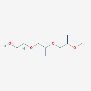 molecular formula C10H22O4 B155963 1-Propanol, 2-[2-(2-methoxypropoxy)propoxy]- CAS No. 25498-49-1