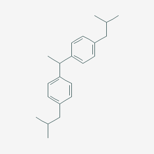 molecular formula C22H30 B155964 1,1-双(对异丁基苯基)乙烷 CAS No. 102120-87-6