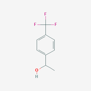molecular formula C9H9F3O B155971 1-[4-(三氟甲基)苯基]乙醇 CAS No. 1737-26-4