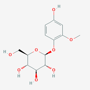 molecular formula C13H18O8 B155972 Isotachioside CAS No. 31427-08-4