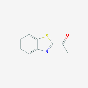 molecular formula C9H7NOS B155973 2-Acetylbenzothiazole CAS No. 1629-78-3