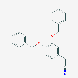 molecular formula C22H19NO2 B156005 3,4-Dibenzyloxyphenylacetonitrile CAS No. 1699-60-1