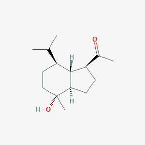 molecular formula C15H26O2 B156011 Oplopanon CAS No. 1911-78-0