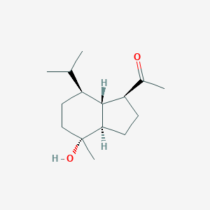 molecular formula C15H26O2 B156011 Oplopanone CAS No. 1911-78-0