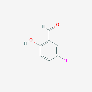 molecular formula C7H5IO2 B156012 2-Hydroxy-5-iodobenzaldehyde CAS No. 1761-62-2