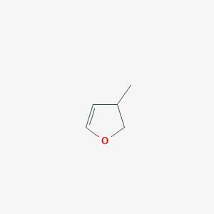 molecular formula C5H8O B156023 3-Methyl-2,3-dihydrofuran CAS No. 1708-27-6