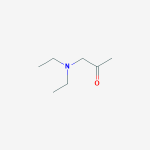 molecular formula C7H15NO B156032 (Diethylamino)acetone CAS No. 1620-14-0