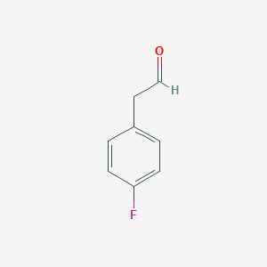 molecular formula C8H7FO B156033 2-(4-Fluorophenyl)acetaldehyde CAS No. 1736-67-0