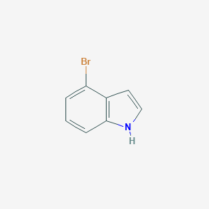 molecular formula C8H6BrN B015604 4-溴吲哚 CAS No. 52488-36-5