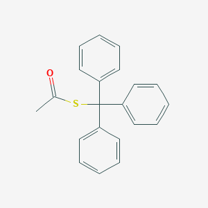 molecular formula C21H18OS B156046 S-trityl ethanethioate CAS No. 1727-15-7