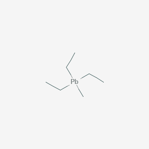 molecular formula C7H18Pb B156048 Triethylmethyllead CAS No. 1762-28-3