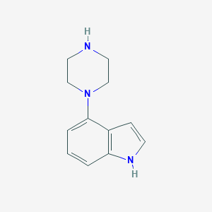 molecular formula C12H15N3 B015605 4-(1-Piperazinyl)-1H-indole CAS No. 84807-09-0