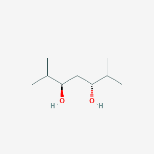 molecular formula C9H20O2 B156056 (3R,5R)-2,6-Dimethyl-3,5-heptanediol CAS No. 128899-83-2