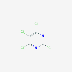 molecular formula C4Cl4N2 B156064 2,4,5,6-四氯嘧啶 CAS No. 1780-40-1