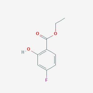 molecular formula C9H9FO3 B156069 Ethyl 4-fluoro-2-hydroxybenzoate CAS No. 1737-21-9