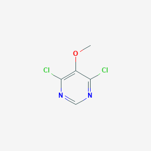 molecular formula C5H4Cl2N2O B156074 4,6-Dichloro-5-methoxypyrimidine CAS No. 5018-38-2
