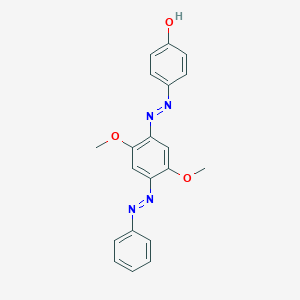 Phenol, 4-[[2,5-dimethoxy-4-(phenylazo)phenyl]azo]-