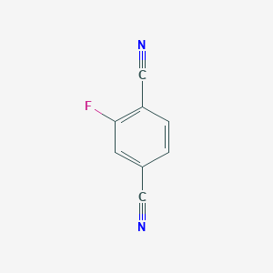 molecular formula C8H3FN2 B156083 2-Fluoroterephthalonitrile CAS No. 1897-53-6