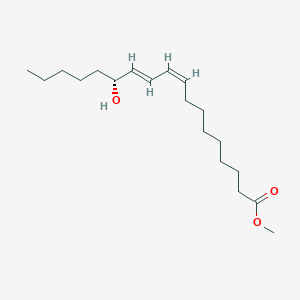 molecular formula C19H34O3 B156088 (+)-Coriolic acid methyl CAS No. 10219-70-2