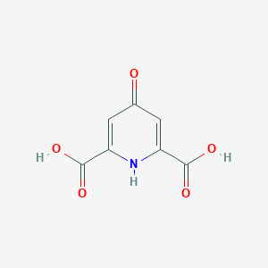 molecular formula C7H5NO5 B156089 Chelidamic Acid CAS No. 138-60-3