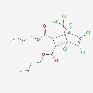 molecular formula C17H20Cl6O4 B156090 Dibutylchlorendate CAS No. 1770-80-5