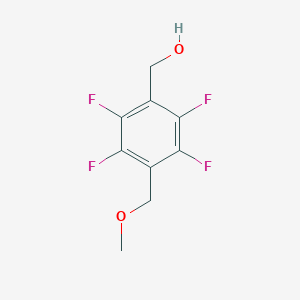 molecular formula C9H8F4O2 B156099 4-甲氧基甲基-2,3,5,6-四氟苄醇 CAS No. 83282-91-1