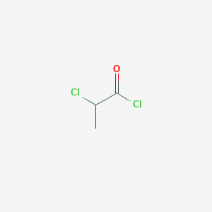 molecular formula C3H4Cl2O B156108 2-Chloropropionyl chloride CAS No. 7623-09-8