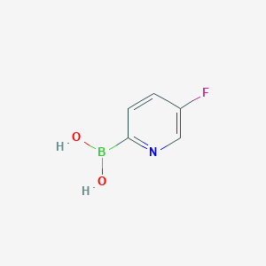 molecular formula C5H5BFNO2 B156114 5-Fluoropyridine-2-boronic acid CAS No. 946002-10-4