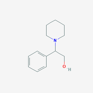 molecular formula C13H19NO B156125 2-Phenyl-2-piperidin-1-YL-ethanol CAS No. 135286-01-0