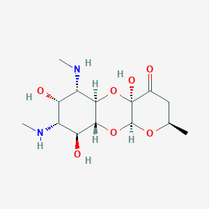 molecular formula C14H24N2O7 B156147 Spectinomycin CAS No. 1695-77-8